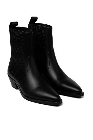Bestello Bağcıksız Neolit Taban Western Bot 332-08 Kadın Bot