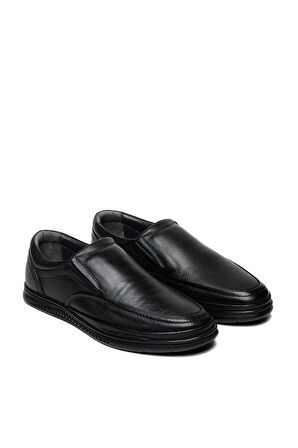 Bestello Bağcıksız Poli Taban Comfort 011-201-25K Erkek Ayakkabı