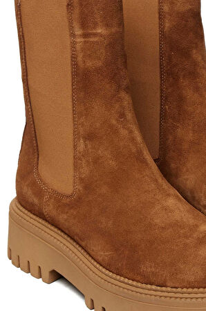 Bestello Bağcıksız Termo Taban Düz Bot 332-8045 Kadın Bot