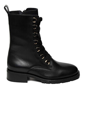 Bestello Bağcıklı Termo Taban Düz Bot 332-9080 Kadın Bot