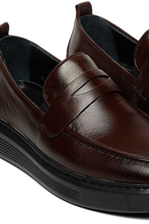 Bestello Bağcıksız Poli Taban Casual 020-4242-25K Erkek Ayakkabı