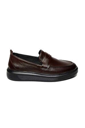 Bestello Bağcıksız Poli Taban Casual 020-4242-25K Erkek Ayakkabı