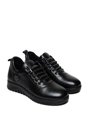 Bestello Bağcıklı Kauçuk Taban Casual 020-102-25K Kadın Ayakkabı