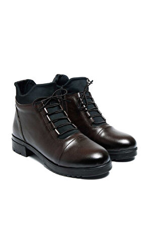 Bestello Bağcıklı Termoplastik Comfort Bot 020-101-25K Kadın Bot