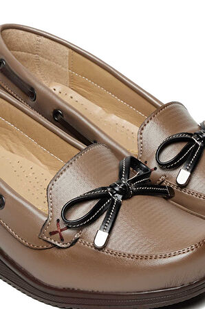 Bestello Fiyonklu Poli Taban Comfort 018-C150 Kadın Ayakkabı