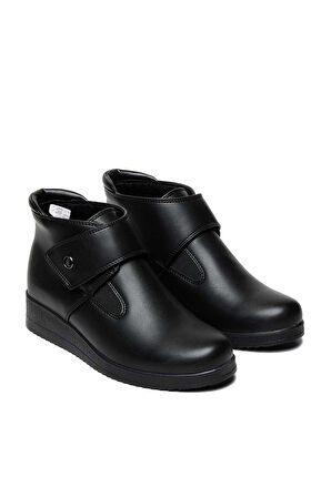Bestello Cırtlı Poli Taban Comfort Bot 018-L303 Kadın Bot
