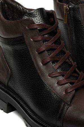 Bestello Bağcıklı Termo Taban Düz Bot 023-127 Erkek Bot