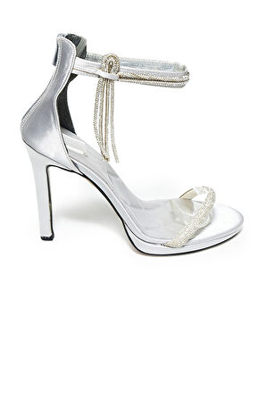 Bestello Taşlı Tek Bantlı Neolit Taban İnce Topuklu Ayakkabı 331-1017 Kadın Ayakkabı