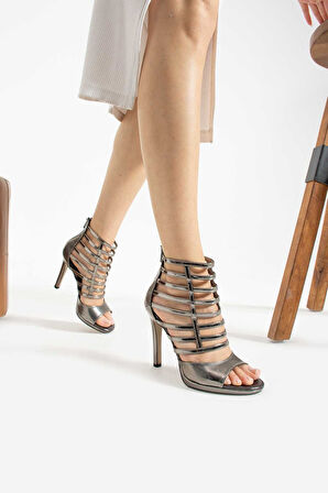 Bestello Açık Burun Detaylı Neolit Taban İnce Topuklu Ayakkabı 331-1452 Kadın Ayakkabı