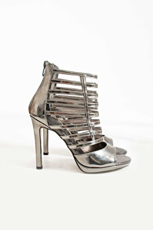 Bestello Açık Burun Detaylı Neolit Taban İnce Topuklu Ayakkabı 331-1452 Kadın Ayakkabı