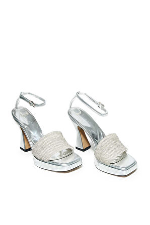 Bestello Taşlı Neolit Taban Kalın Topuklu Ayakkabı 331-887 Kadın Ayakkabı