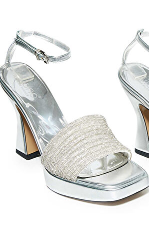 Bestello Taşlı Neolit Taban Kalın Topuklu Ayakkabı 331-887 Kadın Ayakkabı