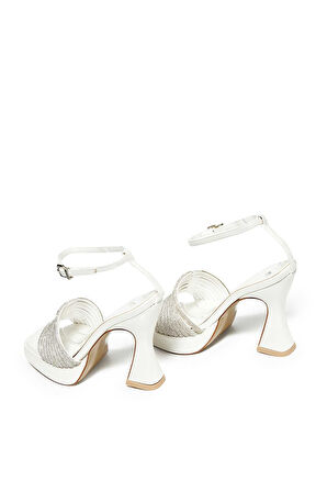 Bestello Taşlı Neolit Taban Kalın Topuklu Ayakkabı 331-887 Kadın Ayakkabı