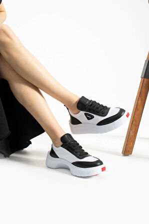 Bestello Bağcıklı Eva Taban Sneaker 331-KLYTIE-01 Kadın Ayakkabı