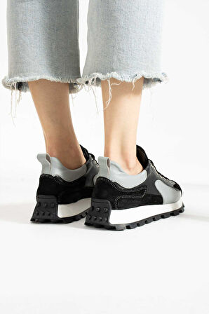 Bestello Bağcıklı Termo Taban Sneaker 331-UNO12-07 Kadın Ayakkabı