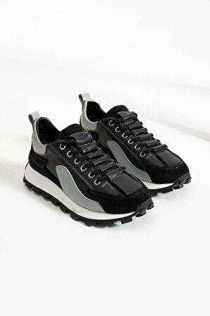Bestello Bağcıklı Termo Taban Sneaker 331-UNO12-07 Kadın Ayakkabı