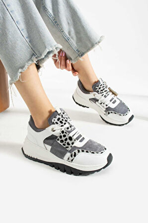 Bestello Bağcıklı Termo Taban Sneaker 331-22630-30 Kadın Ayakkabı
