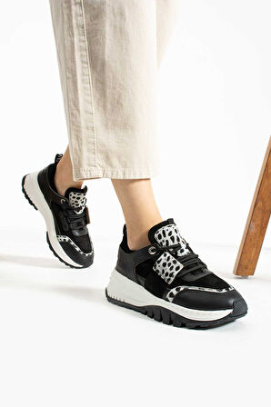Bestello Bağcıklı Termo Taban Sneaker 331-22630-30 Kadın Ayakkabı