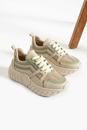 Bestello Bağcıklı Termo Taban Sneaker 331-SUT-03 Kadın Ayakkabı