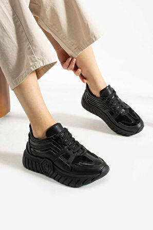 Bestello Bağcıklı Termo Taban Sneaker 331-SUT-03 Kadın Ayakkabı