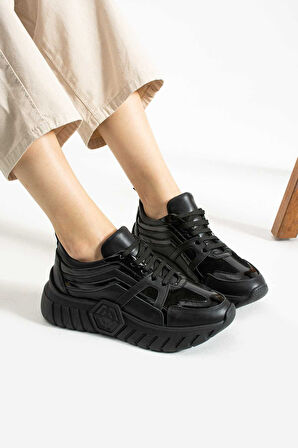 Bestello Bağcıklı Termo Taban Sneaker 331-SUT-03 Kadın Ayakkabı