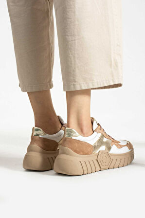 Bestello Bağcıklı Termo Taban Sneaker 331-SUT-10 Kadın Ayakkabı