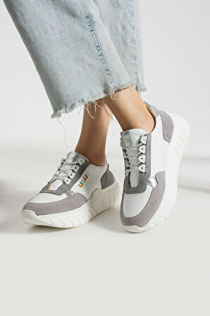 Bestello Bağcıklı Termo Taban Sneaker 331-SUT-30 Kadın Ayakkabı