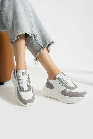 Bestello Bağcıklı Termo Taban Sneaker 331-SUT-30 Kadın Ayakkabı