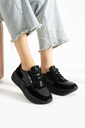 Bestello Bağcıklı Termo Taban Sneaker 331-SUT-30 Kadın Ayakkabı