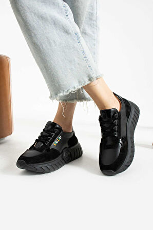 Bestello Bağcıklı Termo Taban Sneaker 331-SUT-30 Kadın Ayakkabı