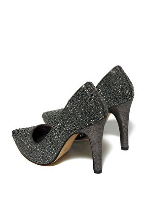 Bestello Taşlı Neolit Taban İnce Topuklu Ayakkabı 331-193 Kadın Ayakkabı