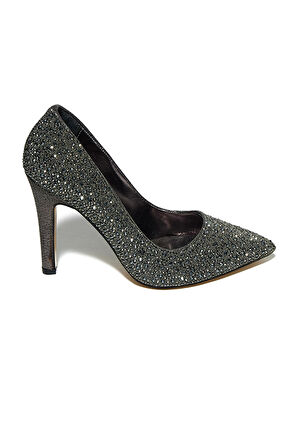 Bestello Taşlı Neolit Taban İnce Topuklu Ayakkabı 331-193 Kadın Ayakkabı