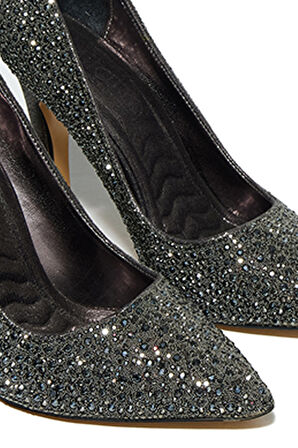 Bestello Taşlı Neolit Taban İnce Topuklu Ayakkabı 331-193 Kadın Ayakkabı