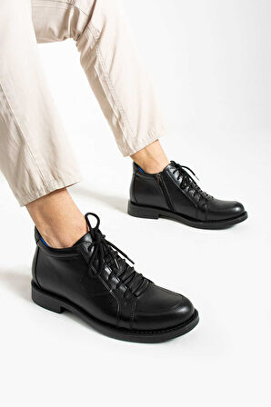 Bestello Bağcıklı Kauçuk Taban Düz Bot 331-100 Erkek Bot