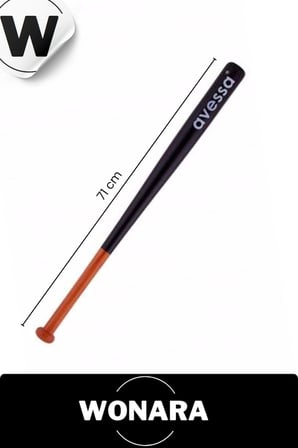 Özel Üretim Dayanıklı Kırılmaz Ahşap 71 cm Mükemmel Kavrayışlı Kaliteli Beyzbol Sopası
