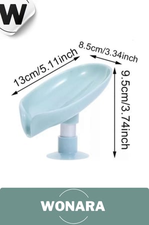 Özel Üretim Pratik Hijyenik Vantuzlu Su Tutmaz Giderli Mutfak Banyo Lavabo Katı Sabunluk 2 Adet