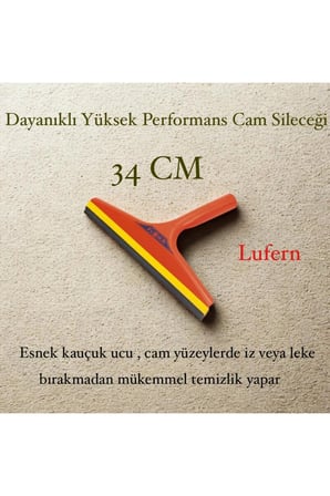 Dayanıklı Cam Sileceği 34 cm Ev Ofis Oto Yıkama Geniş Pencere Duş Kabinleri Aynalar Araç Camları