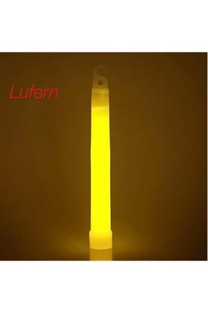 Turuncu Renk Karanlıkta Yanan Asılabilir Glow Stick Lamba Kamp Konser Festival Acil Durum 1 Adet