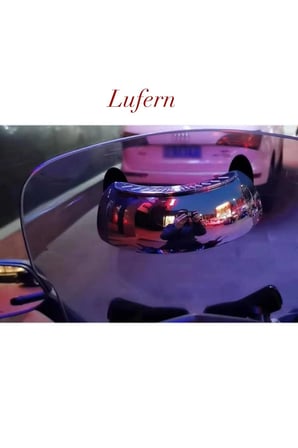 Su Geçirmez Motosiklet İçin Dayanıklı Geniş Açı Görme Kör Nokta Aynası Güvenilir Ekipman Yağmur