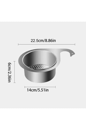 Yüksek Kalite Premium Kuğu Tasarımlı Paslanmaz Lavabo Drenaj Sepeti Paslanmaz Çelik Süzgeç