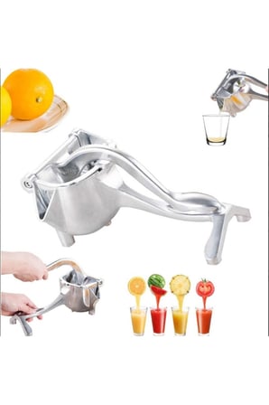 Özel Tasarım Metal Meyve Sıkacağı Mutfak Meyve Suları Sağlıklı Taze Narenciye Portakal Limon Nar