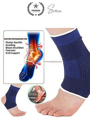 Yüksek Kalite Elastik Ayak Bilek Koruyucu Destek Bandajı Bandı Spor Sıkıştırma Sağ Sol Çift