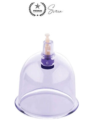 Dayanıklı 10 Adet 6 Numara Hacamat Masaj Kupası Selülit Çatlak Omuz Sırt Bel Tutulması Rahatlatıcı