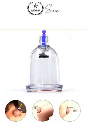 Dayanıklı 10 Adet 6 Numara Hacamat Masaj Kupası Selülit Çatlak Omuz Sırt Bel Tutulması Rahatlatıcı