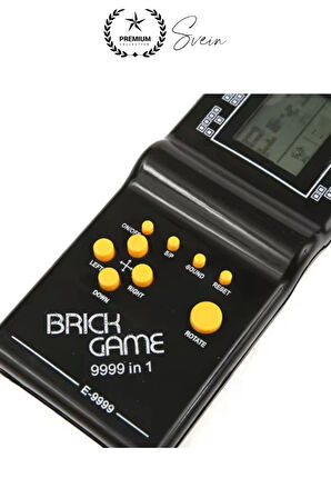 Nostaljik El Atarisi Tetris Konsol Oyuncak Pilli Unutulmayan Taşınabilir Retro Game Boy Eğlendirici