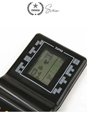 Nostaljik El Atarisi Tetris Konsol Oyuncak Pilli Unutulmayan Taşınabilir Retro Game Boy Eğlendirici
