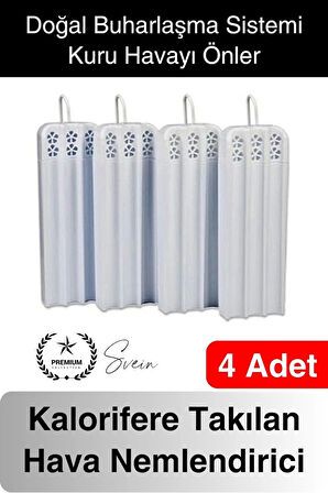 4 Adet Dekoratif Peteğe Takılan Su Buharlaştırıcı Hava Nemlendirici Kuru Hava Önleyici Askılı