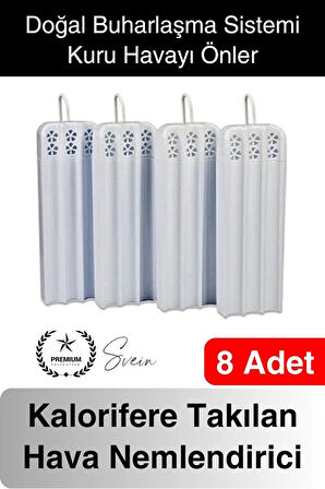 8 Adet Dekoratif Peteğe Takılan Su Buharlaştırıcı Hava Nemlendirici Kuru Hava Önleyici Askılı