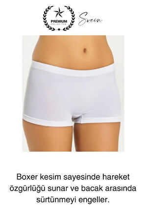 Premium Toparlayıcı Sıkılaştırıcı Kadın Boxer Korse Rahat Dikişsiz Saran Günlük İç Çamaşır