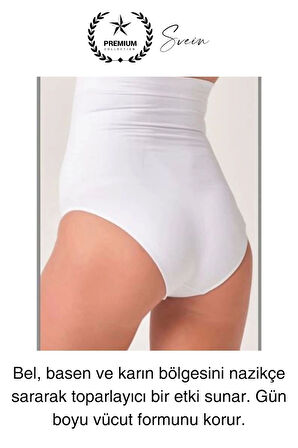 Premium Toparlayıcı Sıkılaştırıcı Kadın Slip Korse Rahat Dikişsiz Saran Günlük İç Çamaşır